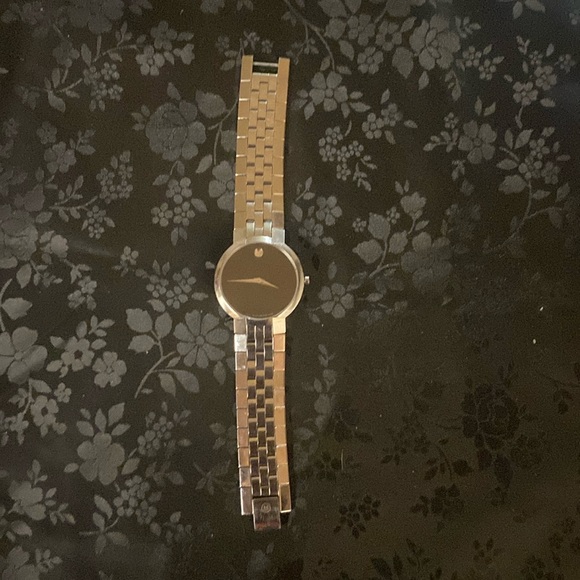 Movado Sapphire Crystal Men’s Stainless Steel Water Resistant Watch